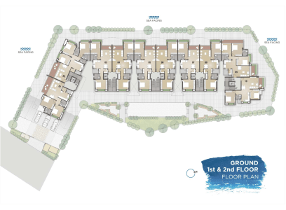 Ground , 1st & 2nd Floor Plan