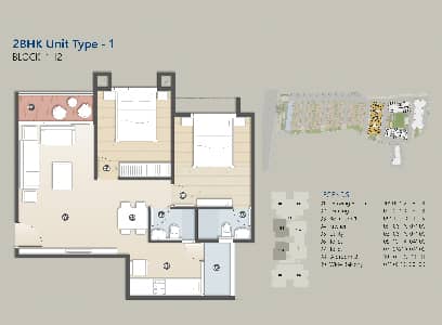 2BHK Unit Type - 2