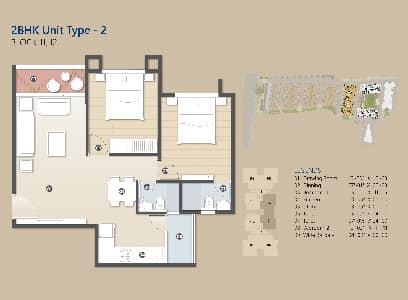 2BHK Unit Type - 1