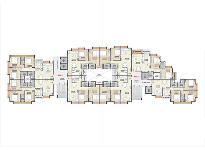 Second To Seventh Floor Plan